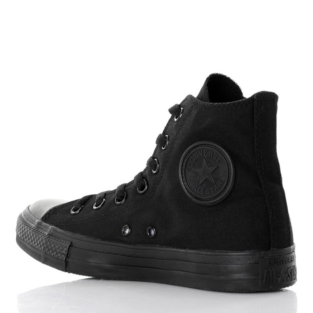 All black converse high tops